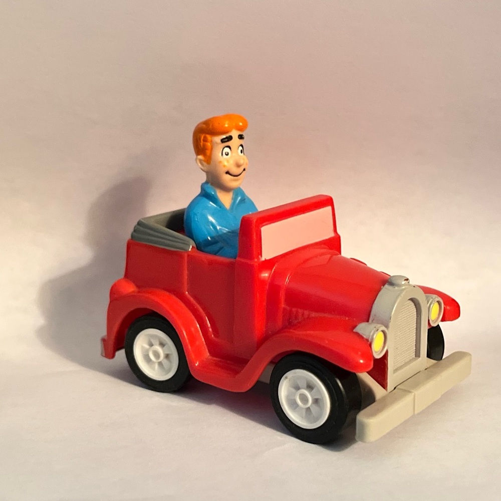 Vintage Archie Comics Burger King Kids Club Pullback Car Toy From 1991